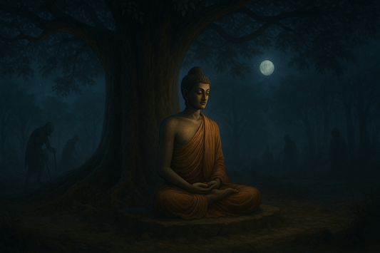 La iluminacion de Buda la noche bajo el arbol Bodhi que cambio la historia espiritual