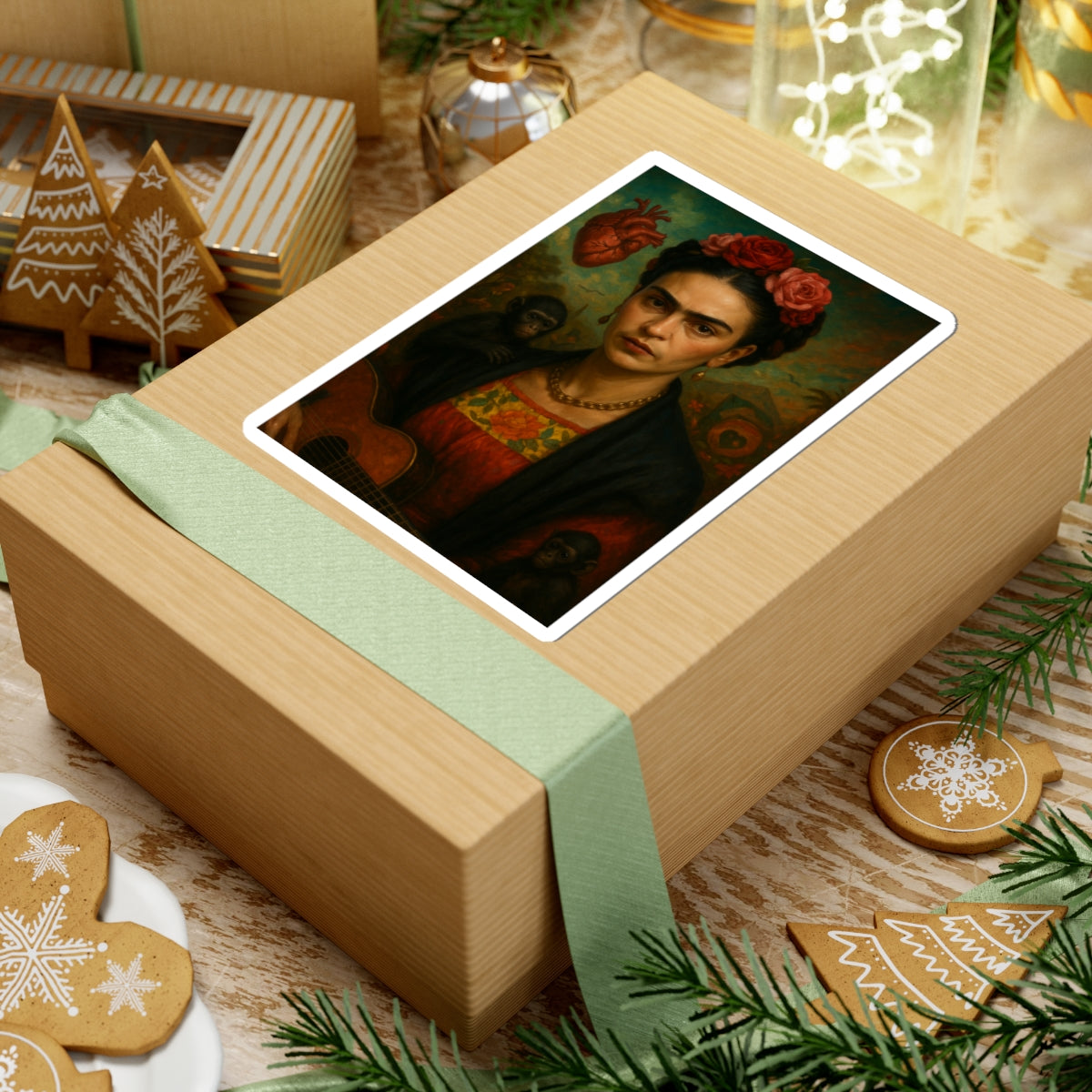 🇲🇽 Sticker Frida Kahlo – Arte y Rebeldía