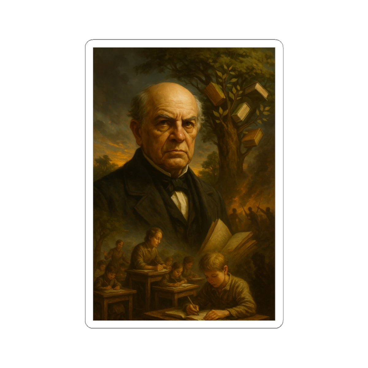 Sticker Domingo Faustino Sarmiento