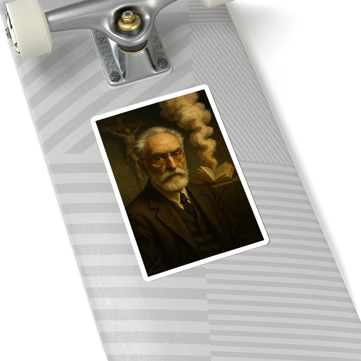 Sticker Miguel de Unamuno Filosofía y Rebeldía