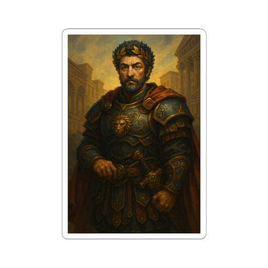 Sticker de Marco Aurelio - Estilo Clásico Imperial