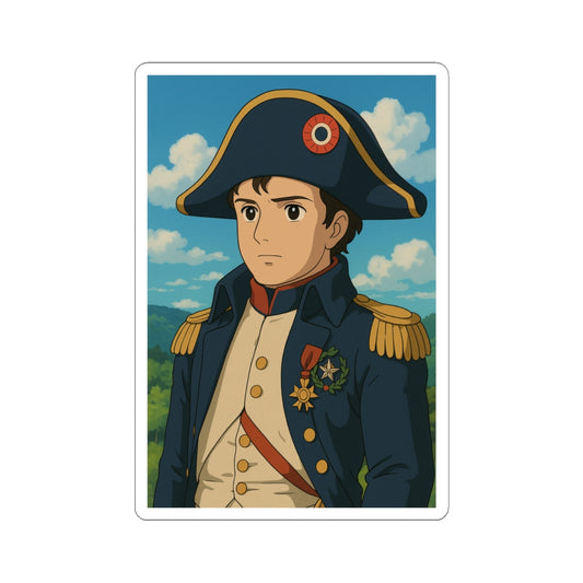 Sticker de Napoleón estilo Studio Ghibli – El Emperador Soñador