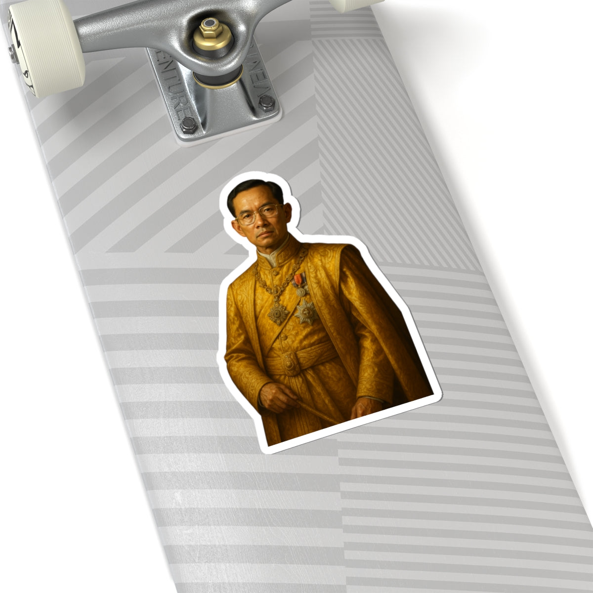 Calcomanía Bhumibol Adulyadej El Gran Rey