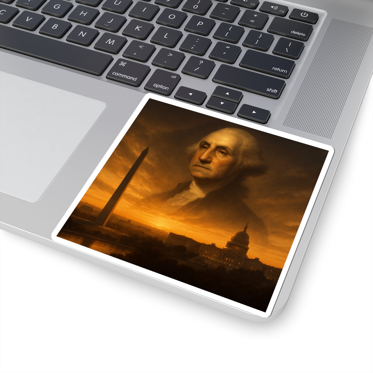 Sticker George Washington: Ícono Histórico