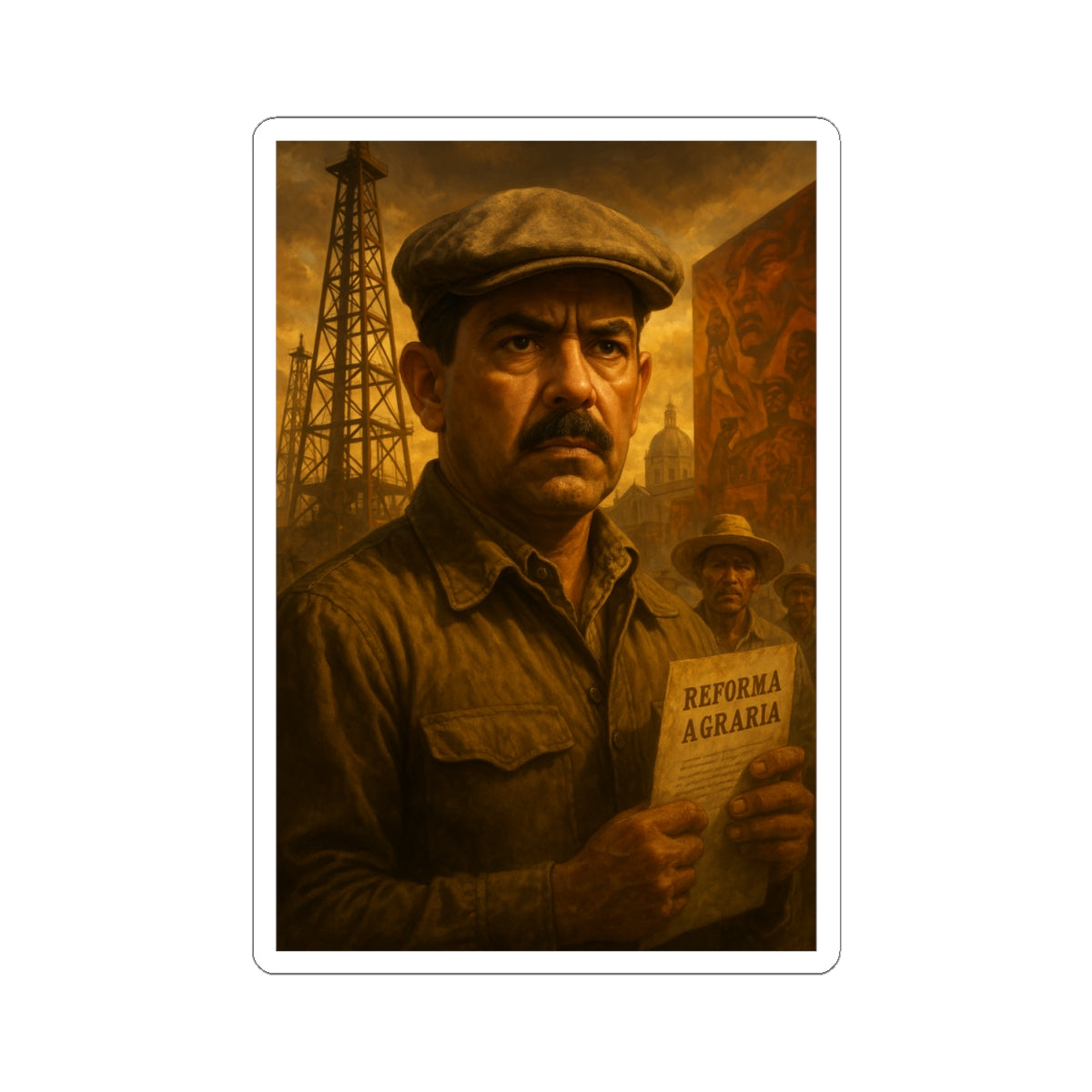 Sticker Lázaro Cárdenas - Presidente México