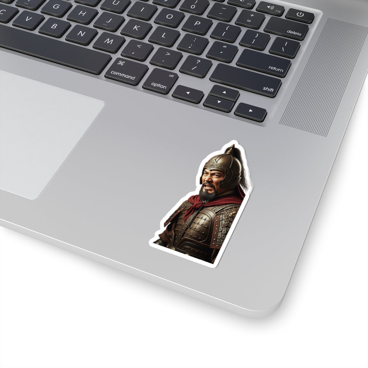 Sticker Genghis Khan Calcomanía Histórica para Laptop