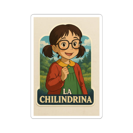 Sticker La Chilindrina Estilo Ghibli