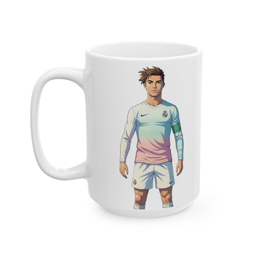 Taza CR7 Ghibli - Cristiano Ronaldo Mágico | Mug de Colección Único