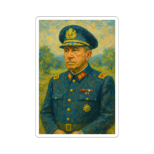 Sticker Augusto Pinochet – Arte impresionismo francés