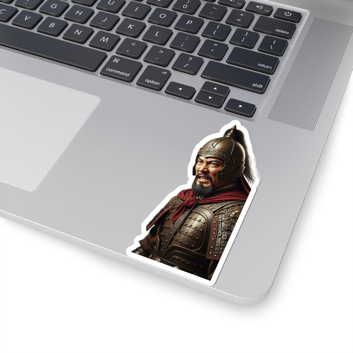Sticker Genghis Khan Calcomanía Histórica para Laptop