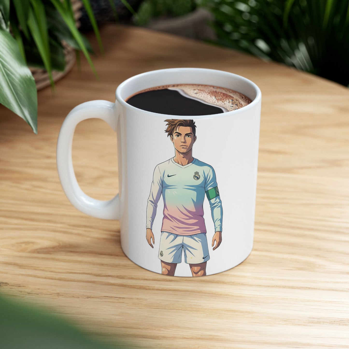 Taza CR7 Ghibli - Cristiano Ronaldo Mágico | Mug de Colección Único