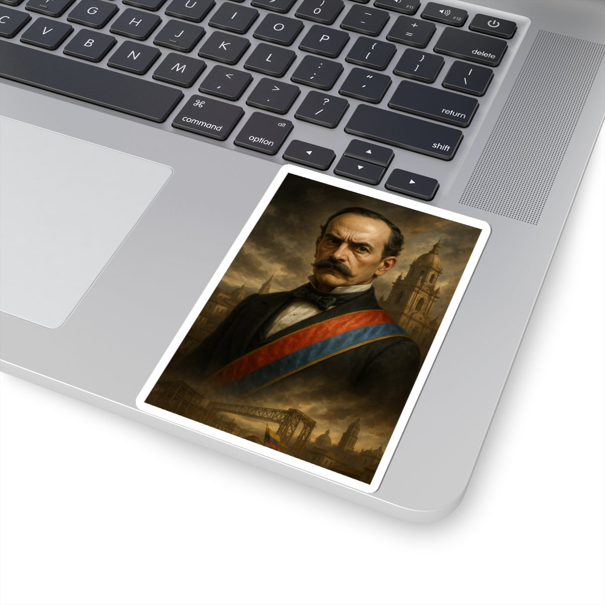 Sticker Gabriel García Moreno - Modernización Ecuador