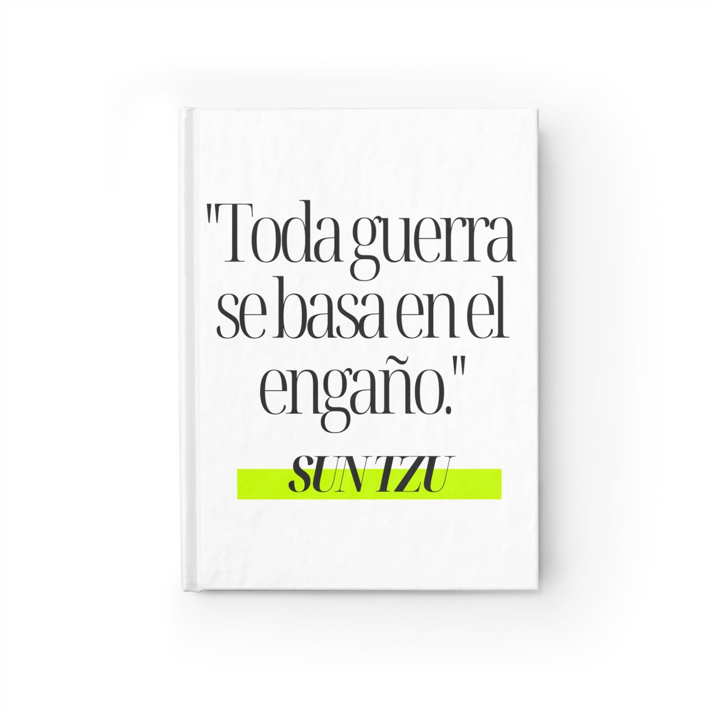 Cuaderno Sun Tzu: "Toda guerra se basa en el engaño"