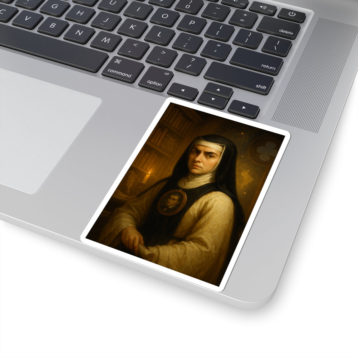 Sticker Juana Inés de la Cruz Sabiduría Femenina