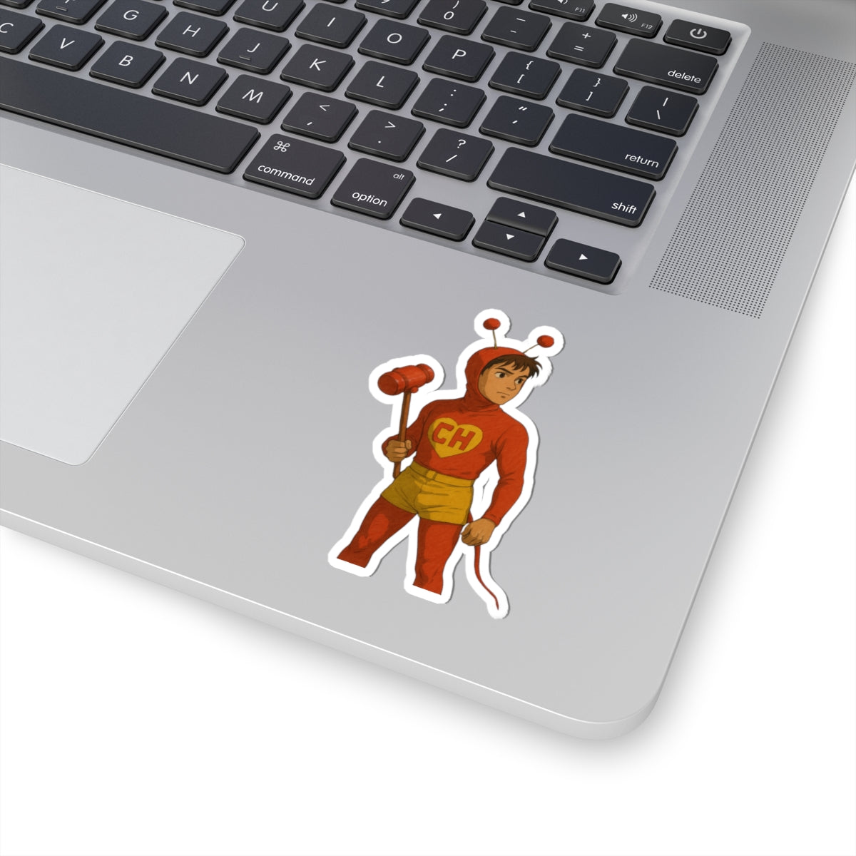 Sticker Chapulín Colorado Ghibli: Arte Fantástico y Humor Clásico