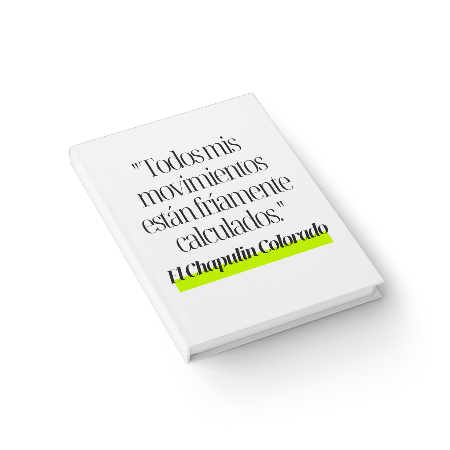 Cuaderno Chapulín Colorado: "Fríamente Calculado" - Chespirito
