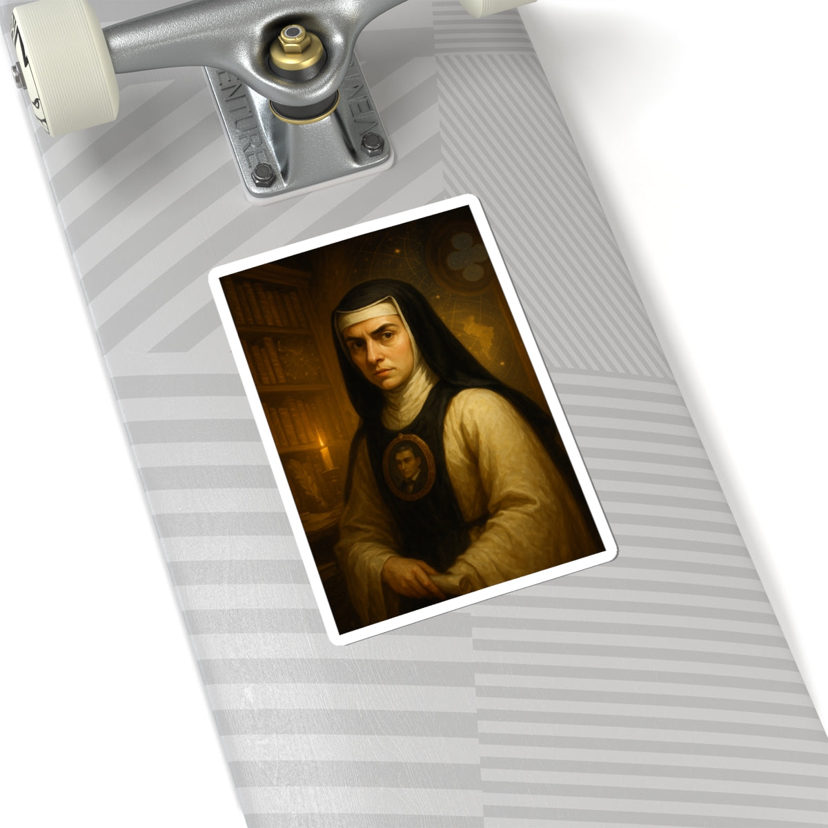 Sticker Juana Inés de la Cruz Sabiduría Femenina
