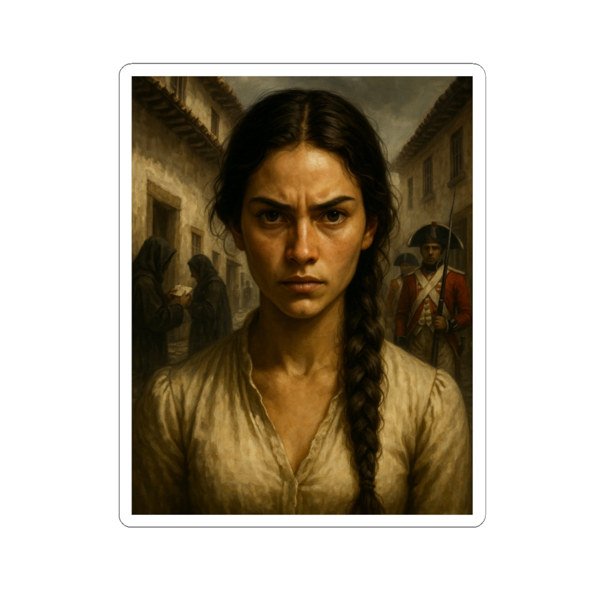 Sticker Policarpa – Heroína de Colombia