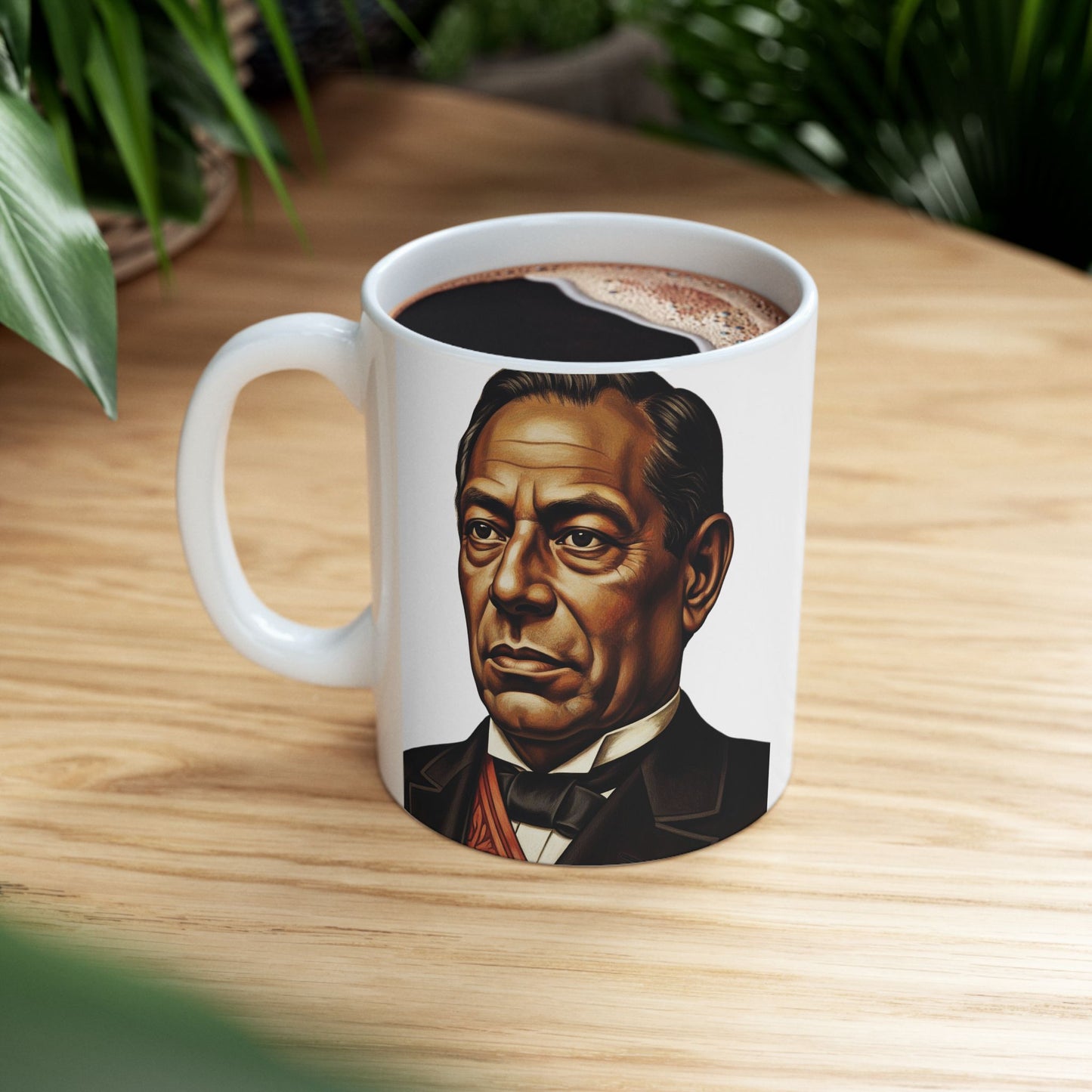 Taza Benito Juárez: "El Respeto al Derecho Ajeno es la Paz"