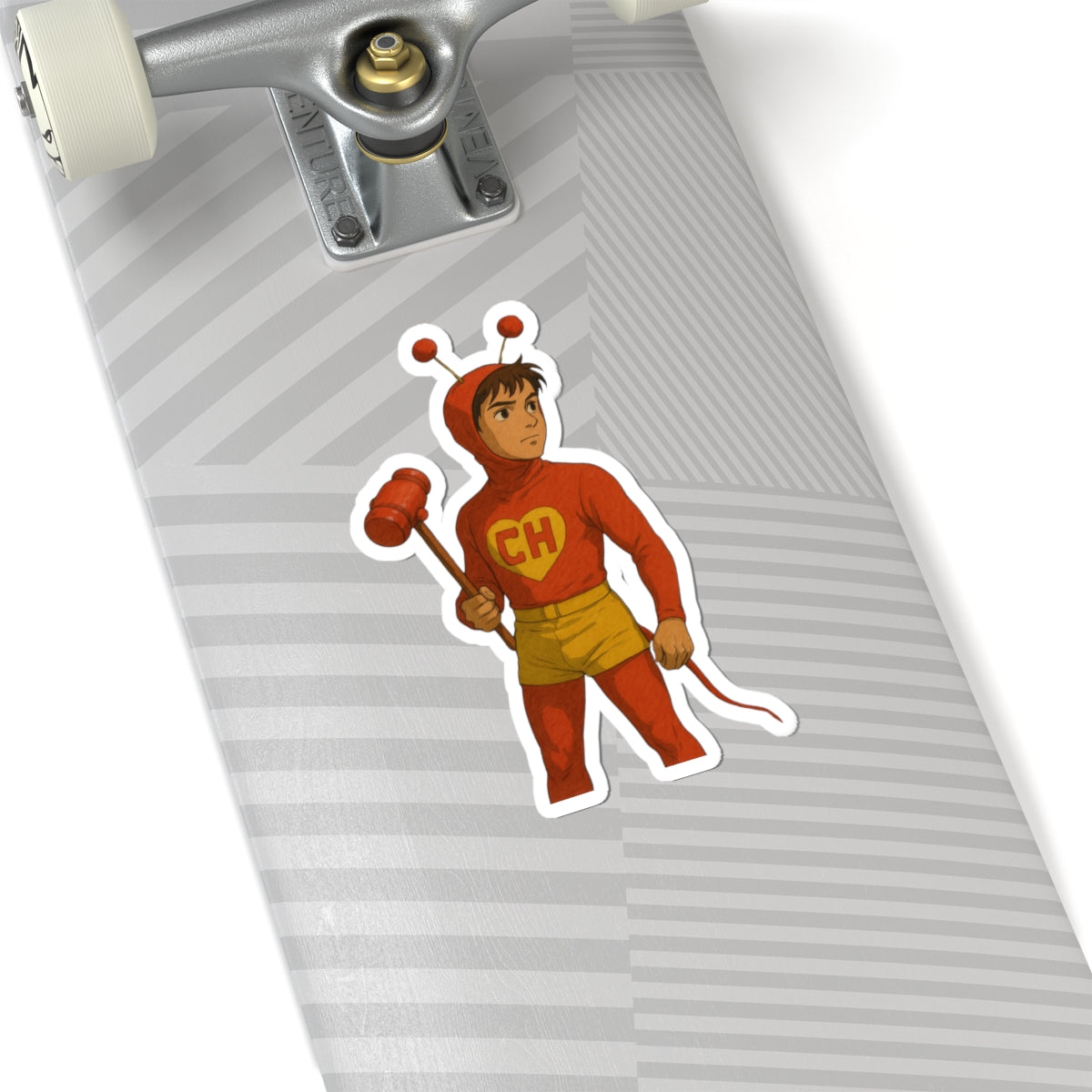 Sticker Chapulín Colorado Ghibli: Arte Fantástico y Humor Clásico
