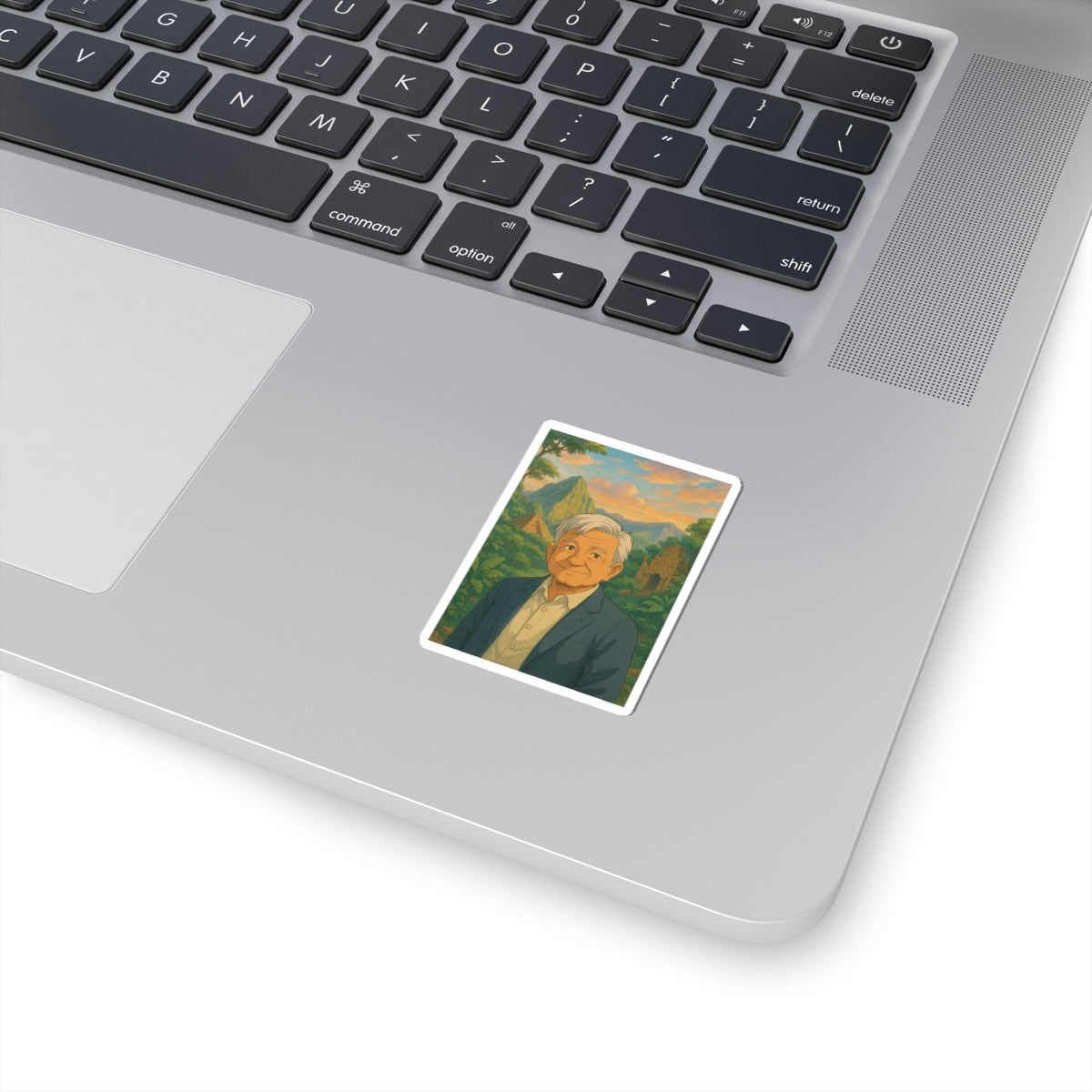 AMLO Sticker Fantasía – Inspiración Ghibli