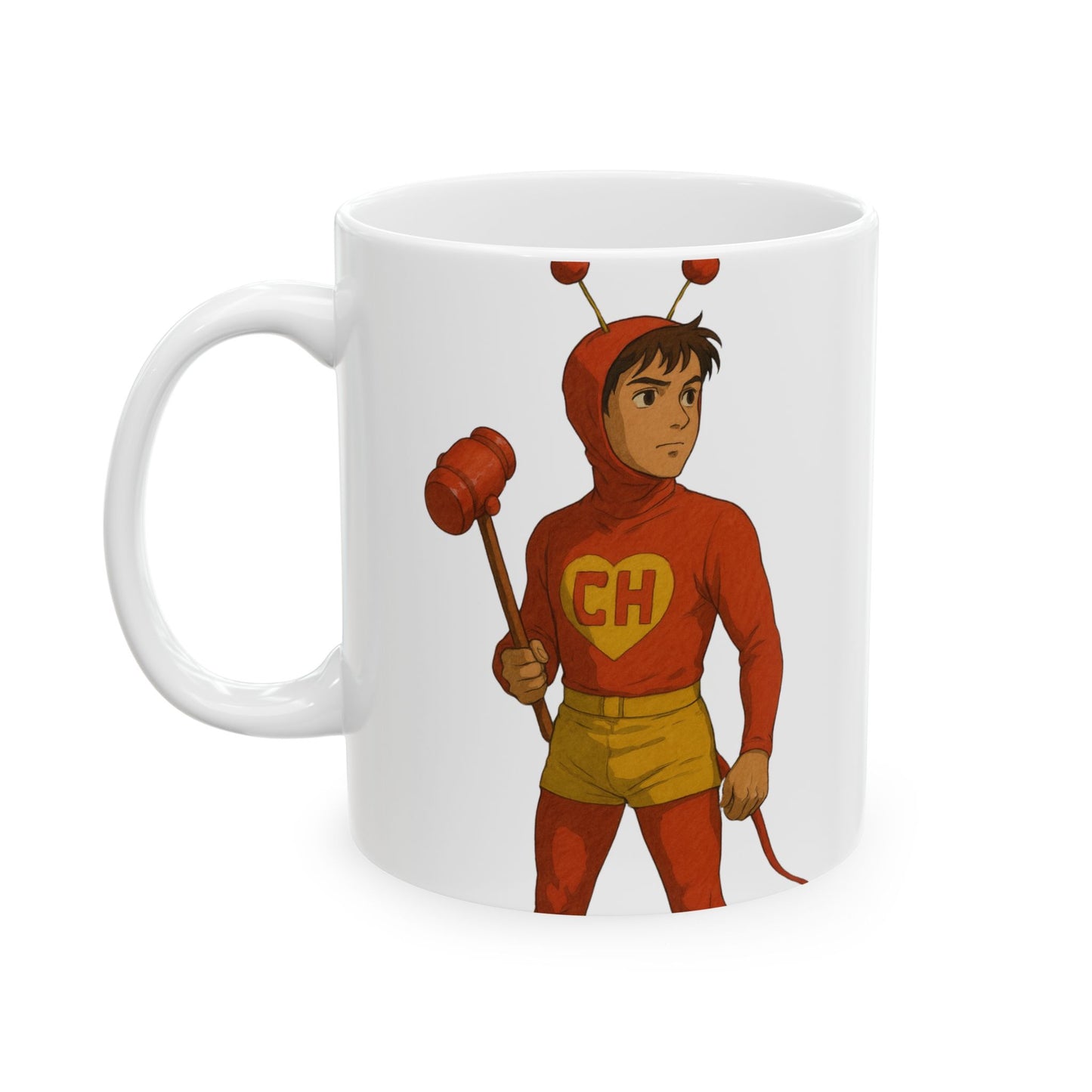Mug Coleccionable: Chapulín Colorado - Homenaje Anime y México