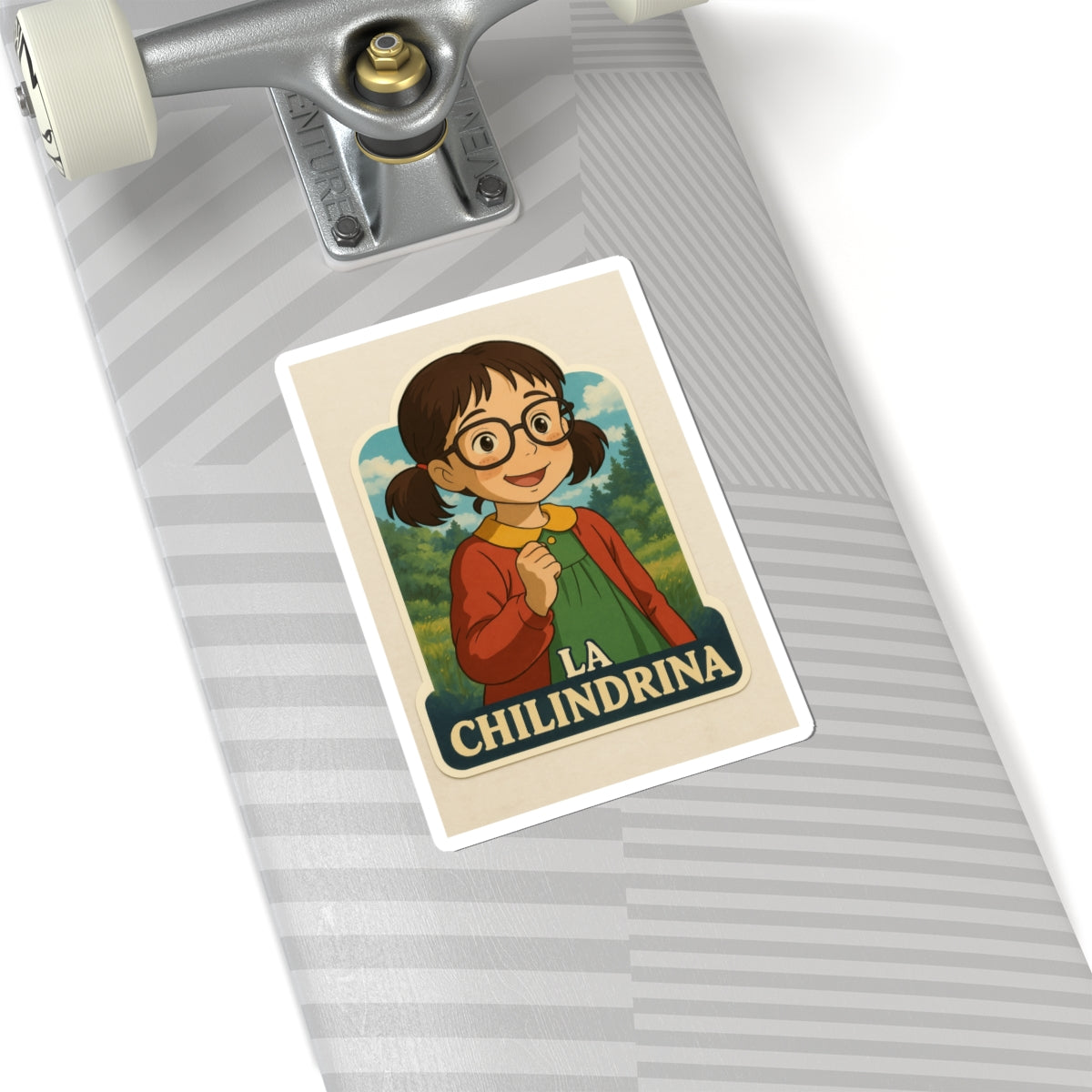 Sticker La Chilindrina Estilo Ghibli