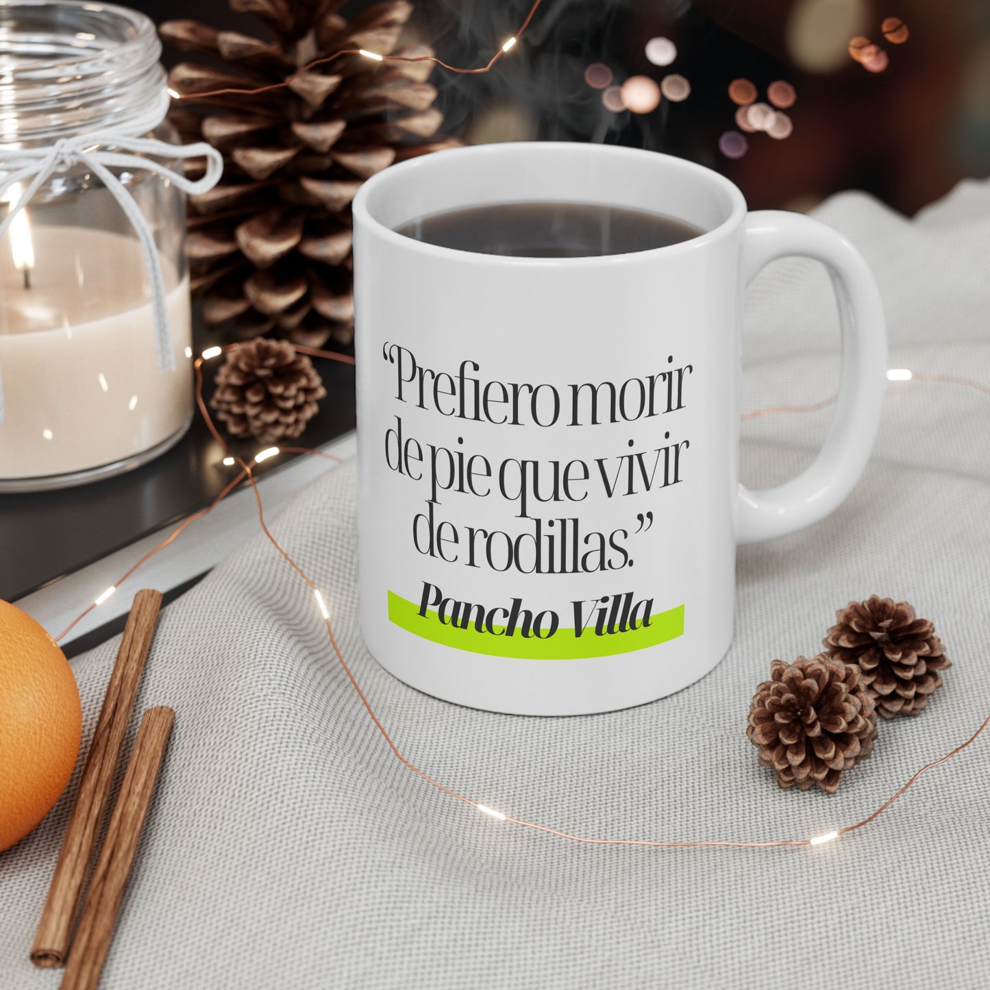Taza Pancho Villa | Cita Inspiradora