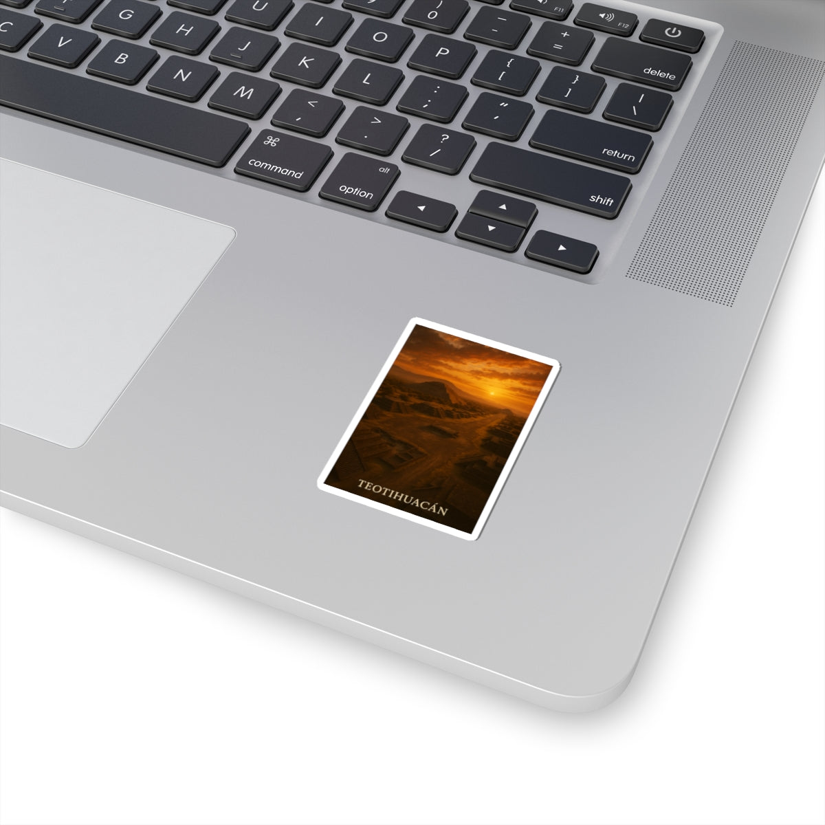 Sticker Teotihuacán: Pirámides del Sol y la Luna en México