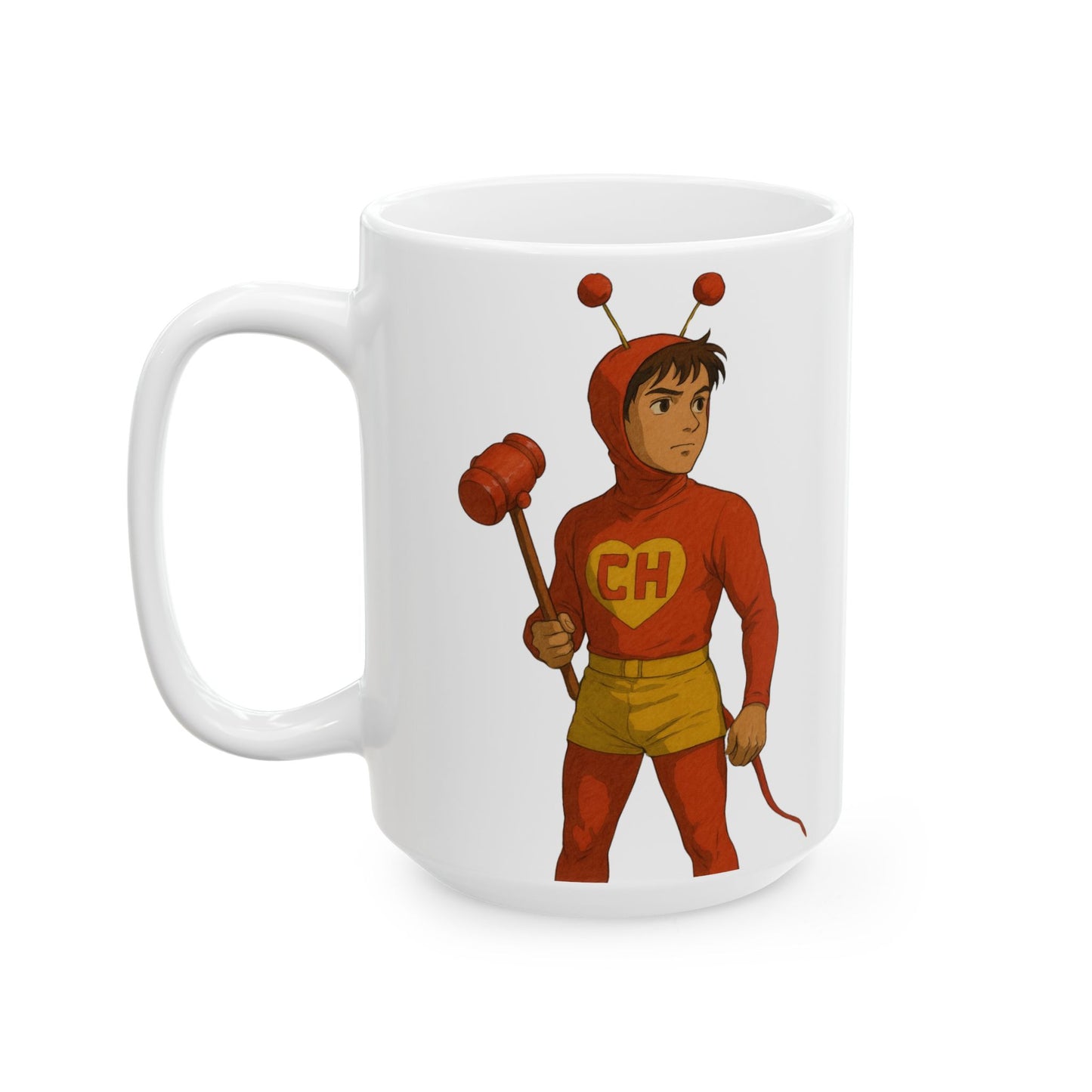 Mug Coleccionable: Chapulín Colorado - Homenaje Anime y México