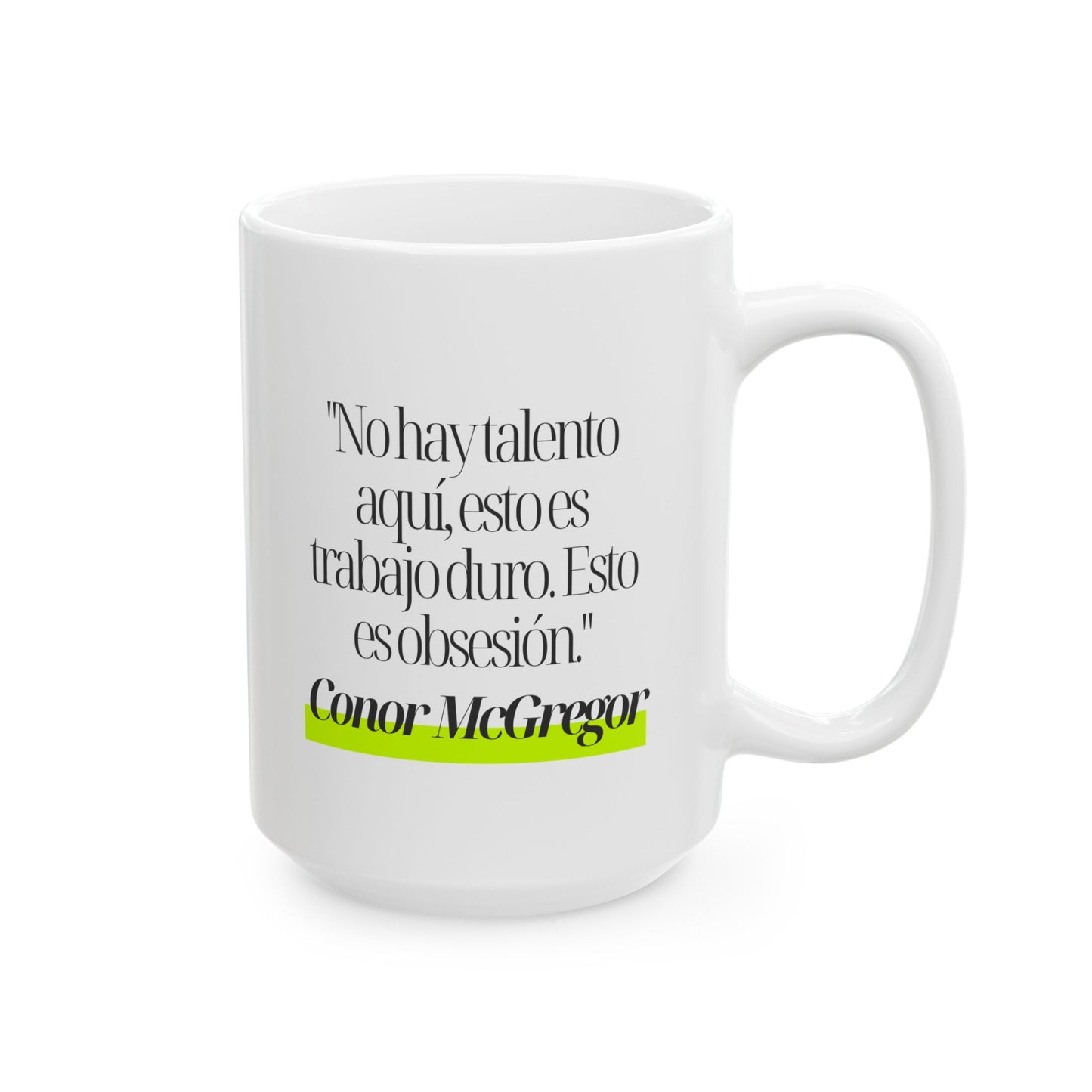 Taza Motivacional Conor McGregor UFC