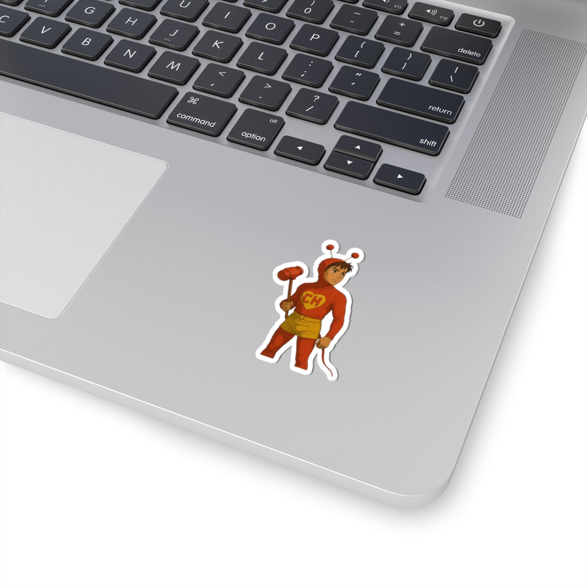 Sticker Chapulín Colorado Ghibli: Arte Fantástico y Humor Clásico