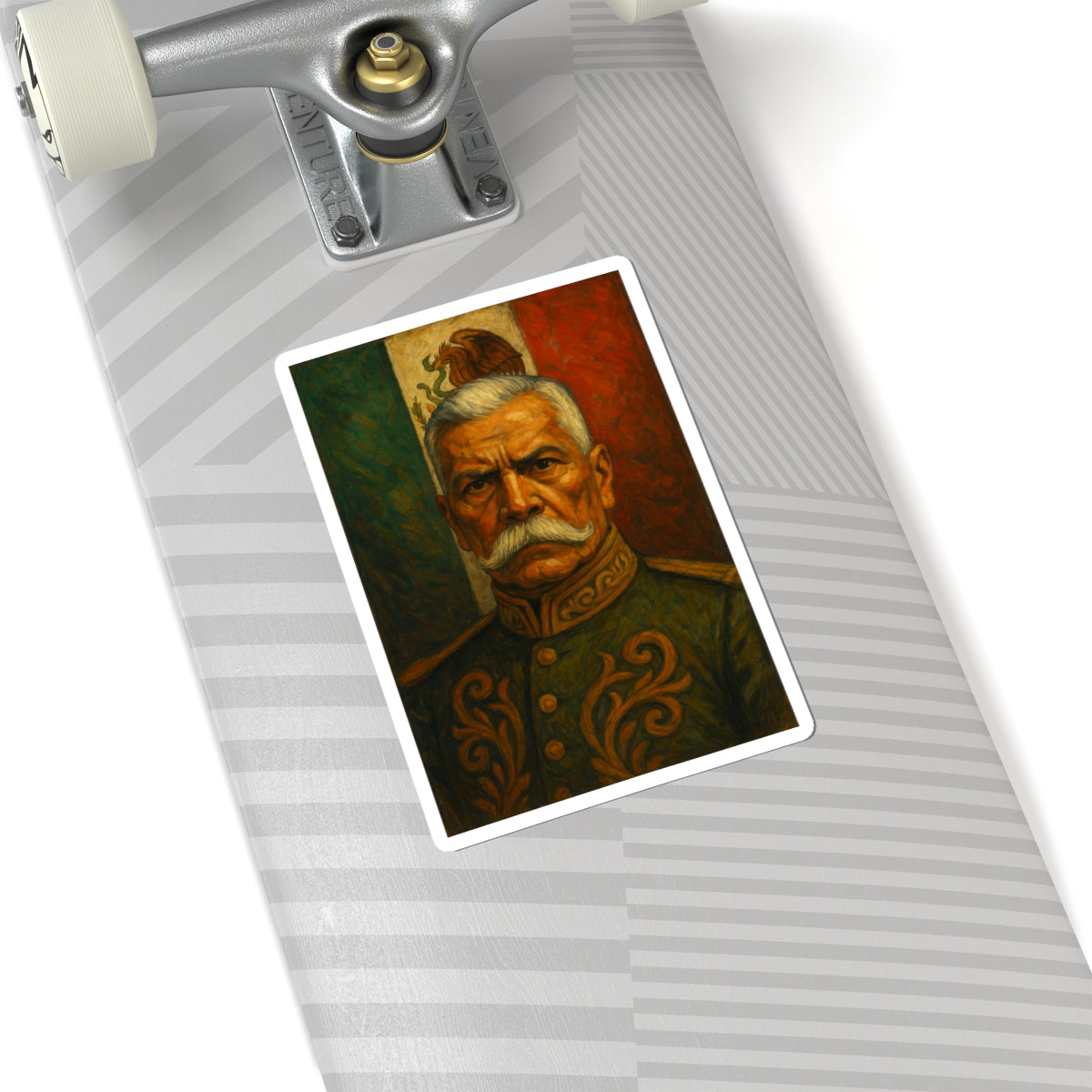 Sticker de Porfirio Díaz – Poder y Orgullo Mexicano
