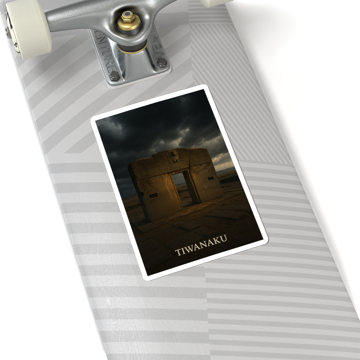 Sticker Tiwanaku: Monolitos Antiguos de Bolivia