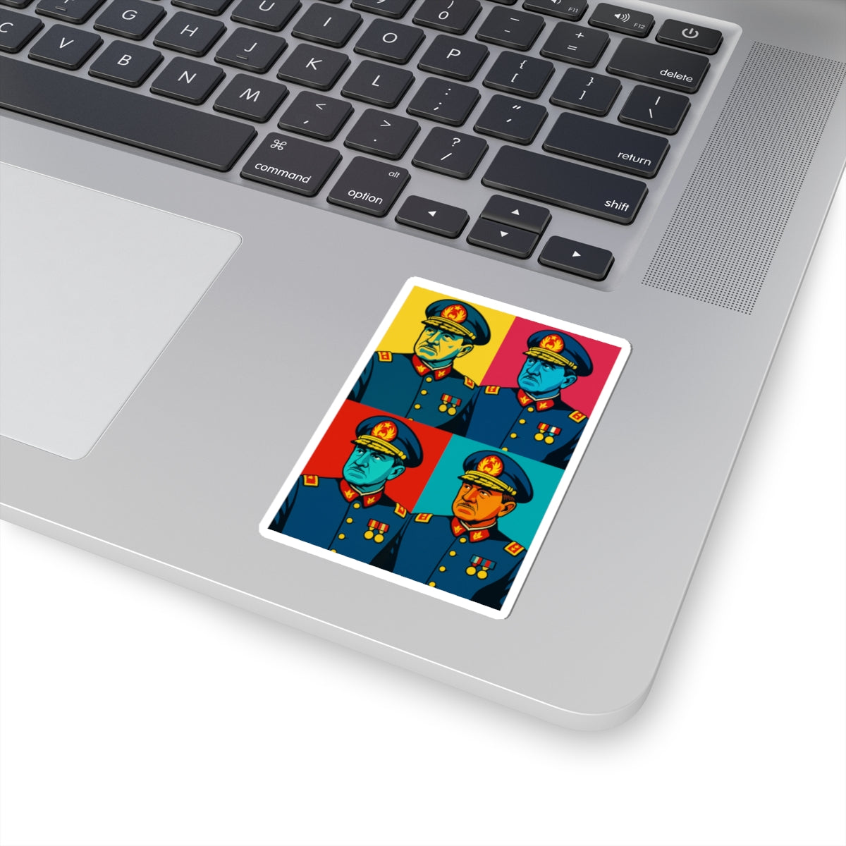 Sticker Augusto Pinochet – Pop Art estilo Warhol