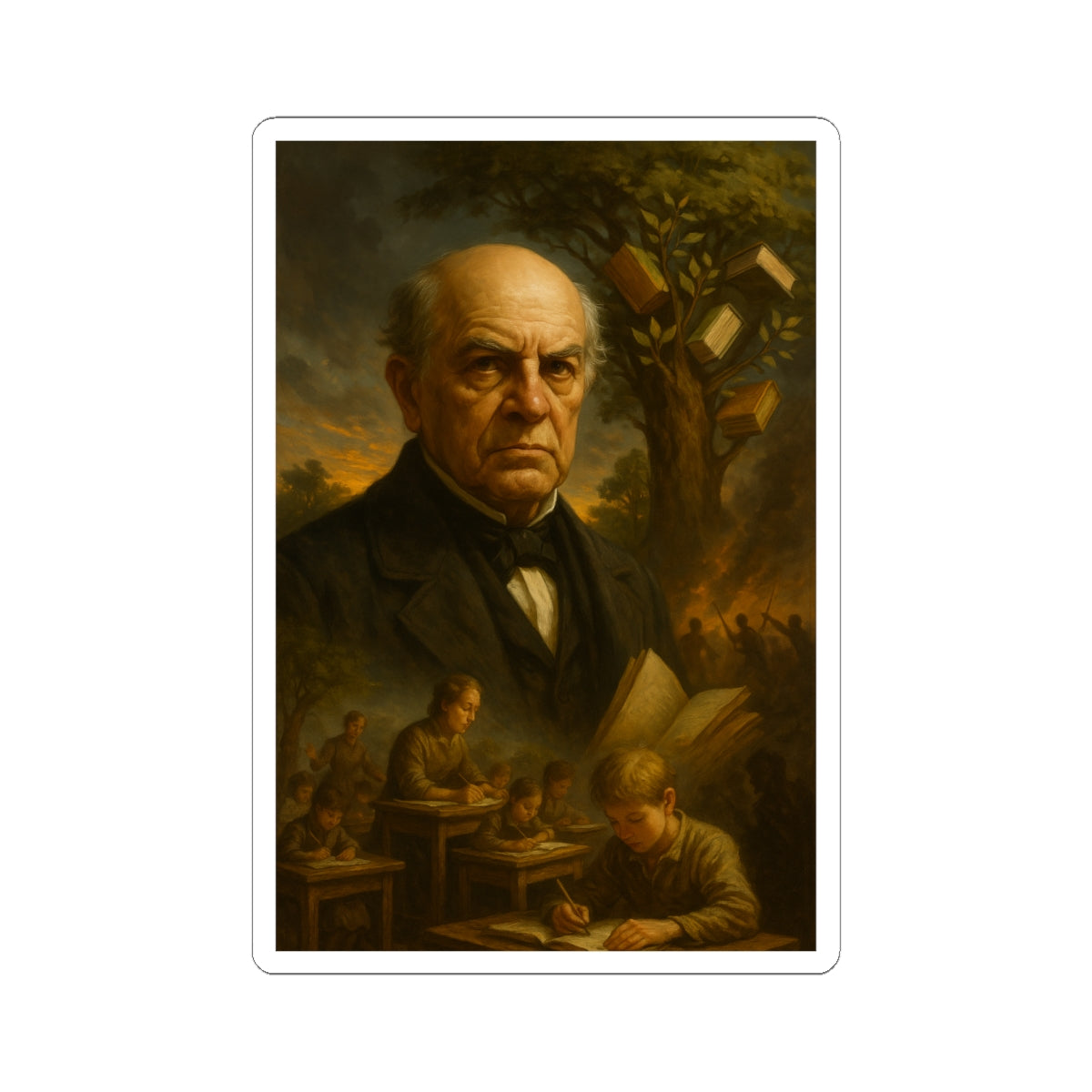 Sticker Domingo Faustino Sarmiento