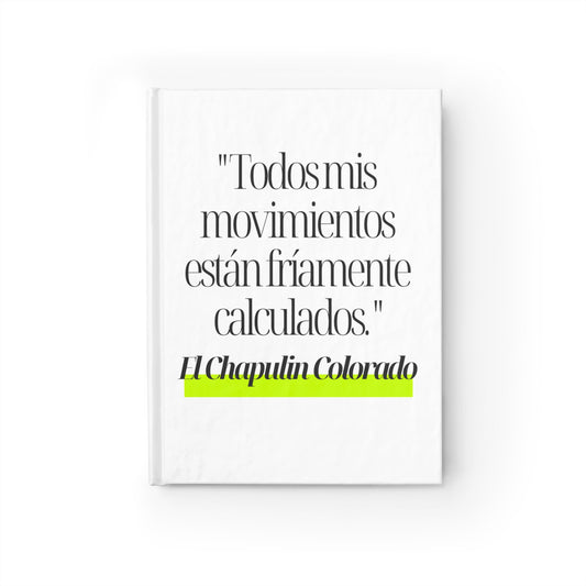 Cuaderno Chapulín Colorado: "Fríamente Calculado" - Chespirito