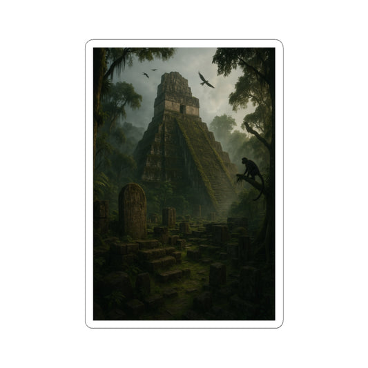 Sticker Tikal - Tesoro Maya Guatemala