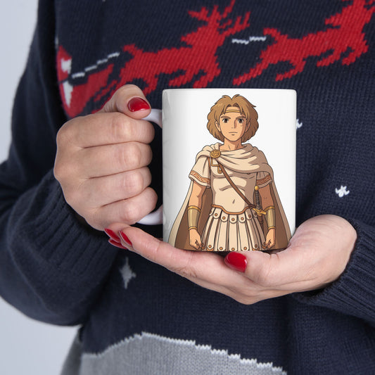 Taza Alejandro Magno - El Conquistador Legendario | Mug Histórico