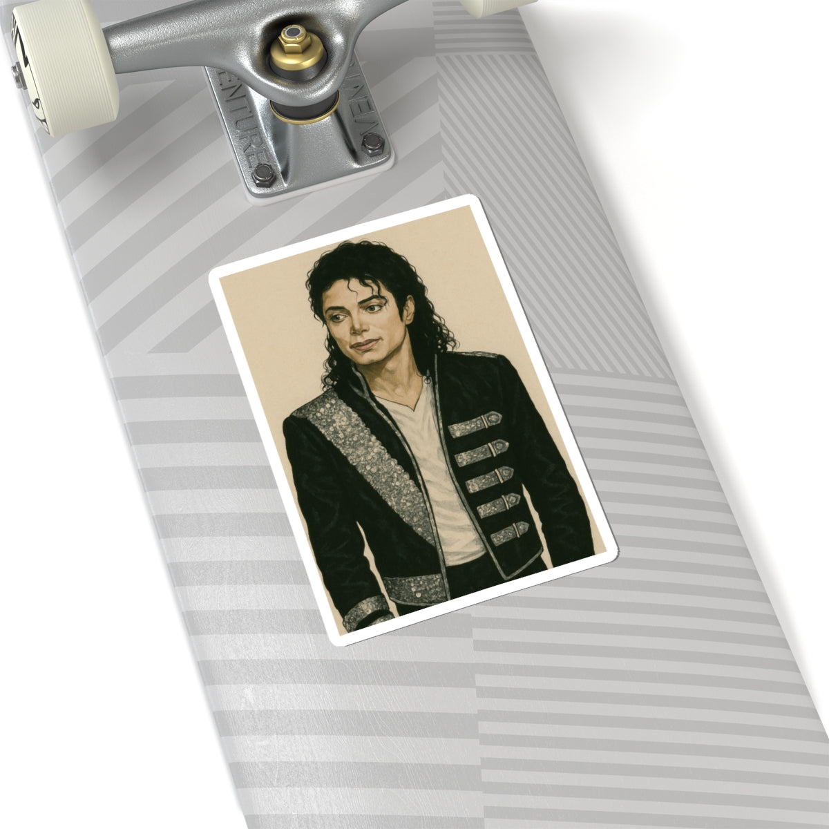 Michael Jackson Sticker Estilo Bad