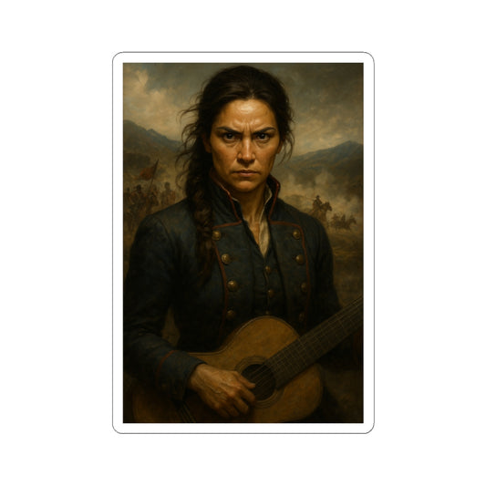 🇧🇴 Sticker Juana Azurduy – Guerrera de la Independencia