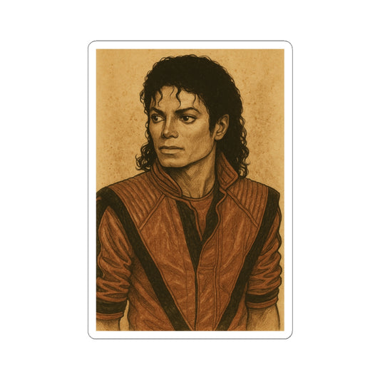 Michael Jackson Sepia – Sticker Vintage