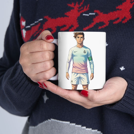 Taza CR7 Ghibli - Cristiano Ronaldo Mágico | Mug de Colección Único