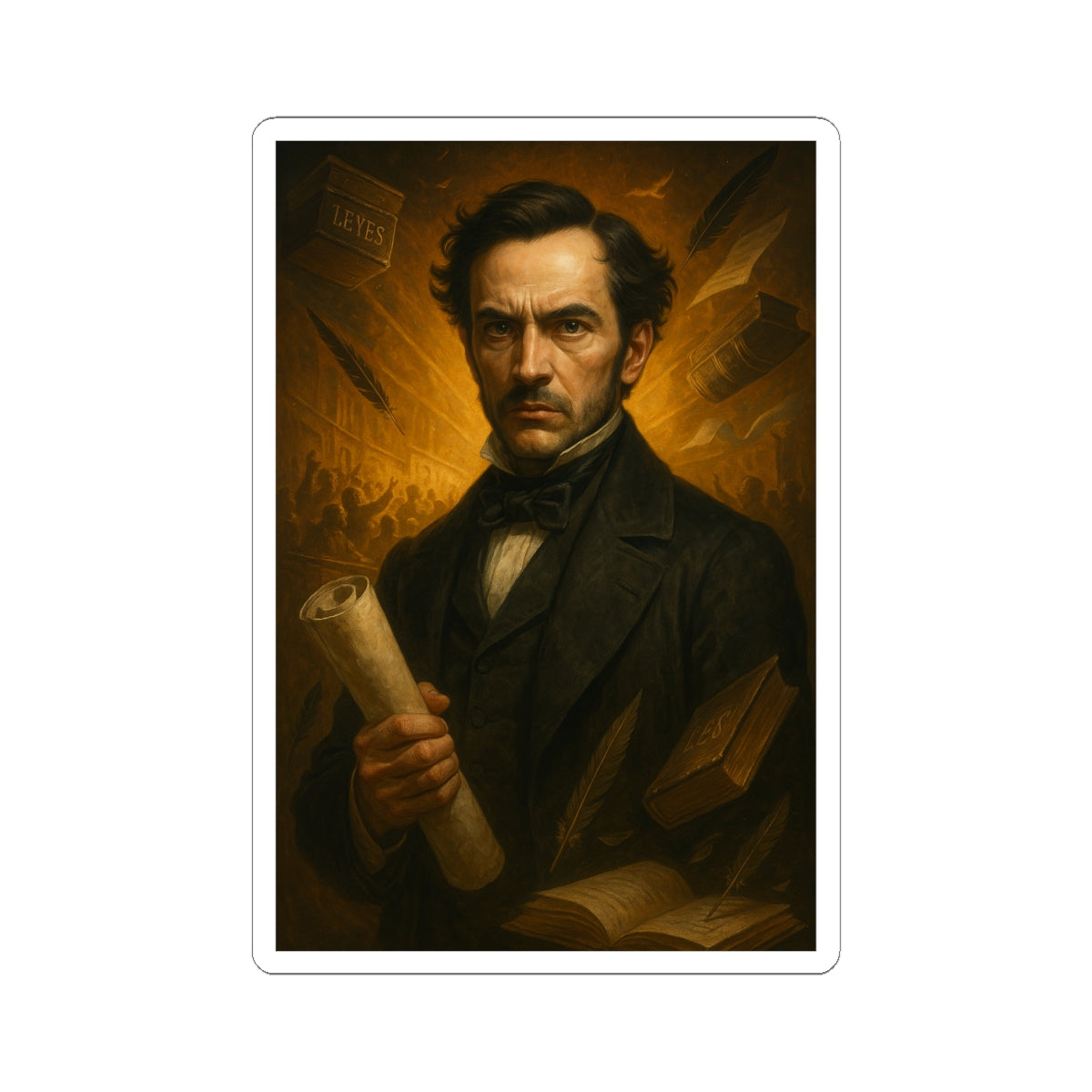 Sticker Juan Bautista Alberdi