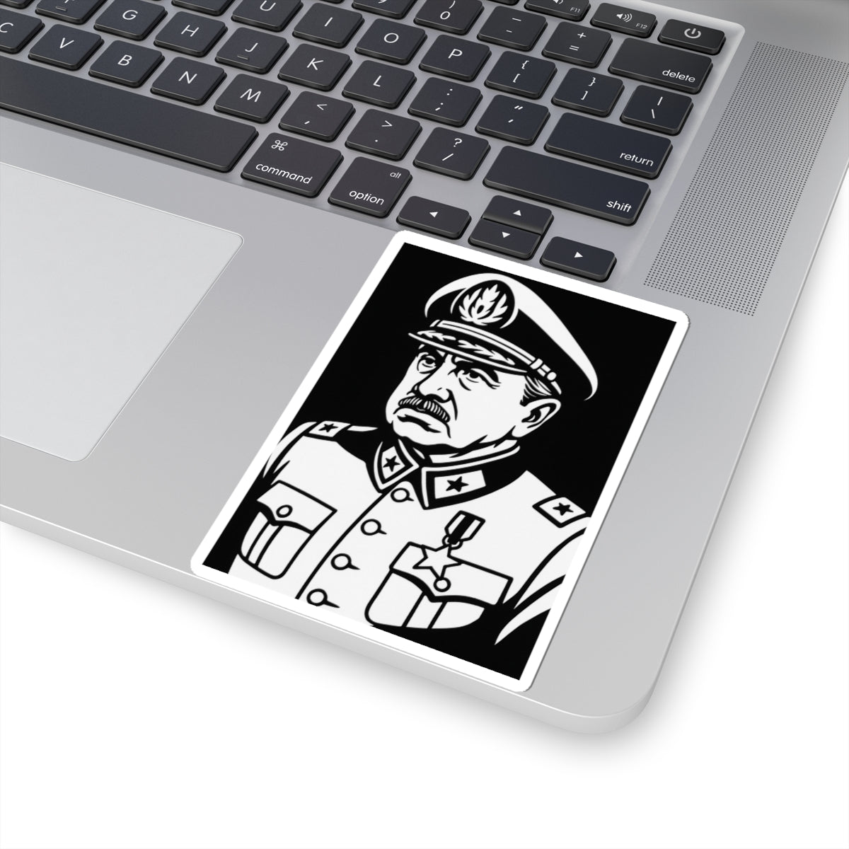 Sticker Augusto Pinochet – Arte stencil urbano