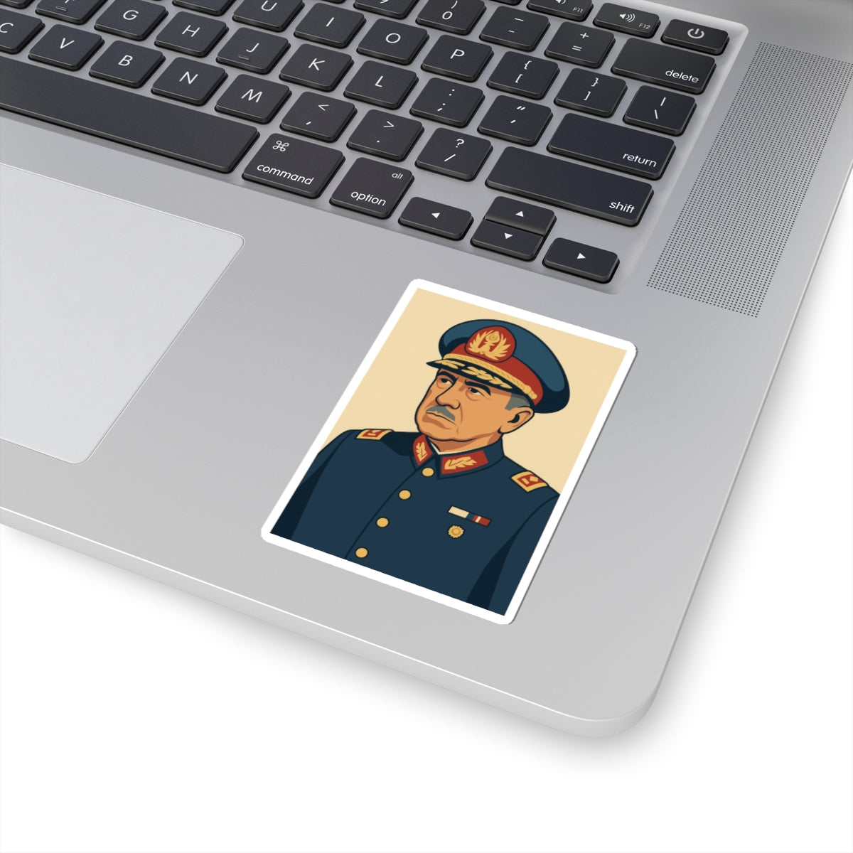Sticker Augusto Pinochet – Arte minimalista vectorial