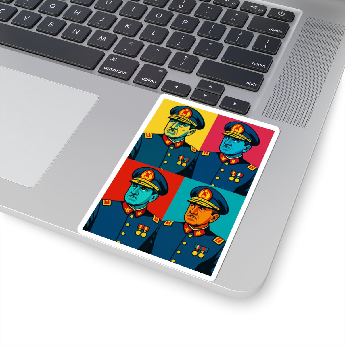 Sticker Augusto Pinochet – Pop Art estilo Warhol