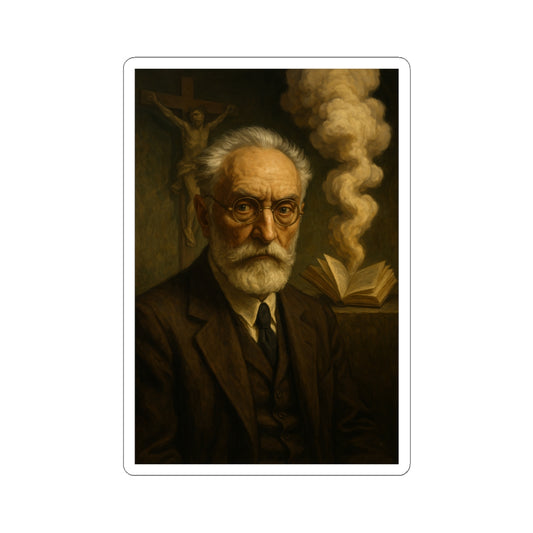 Sticker Miguel de Unamuno Filosofía y Rebeldía