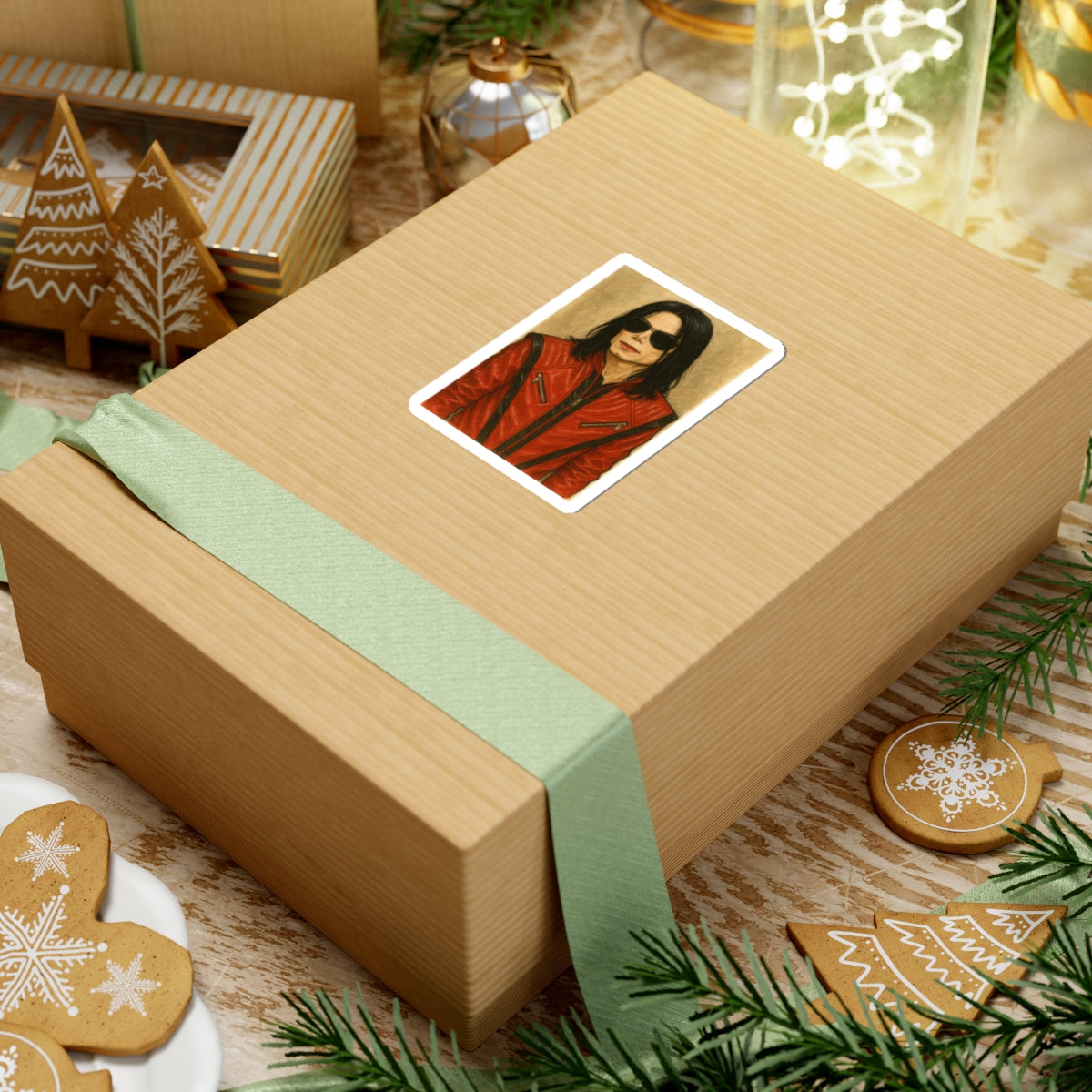 Sticker Michael Jackson Estilo Thriller Moderno