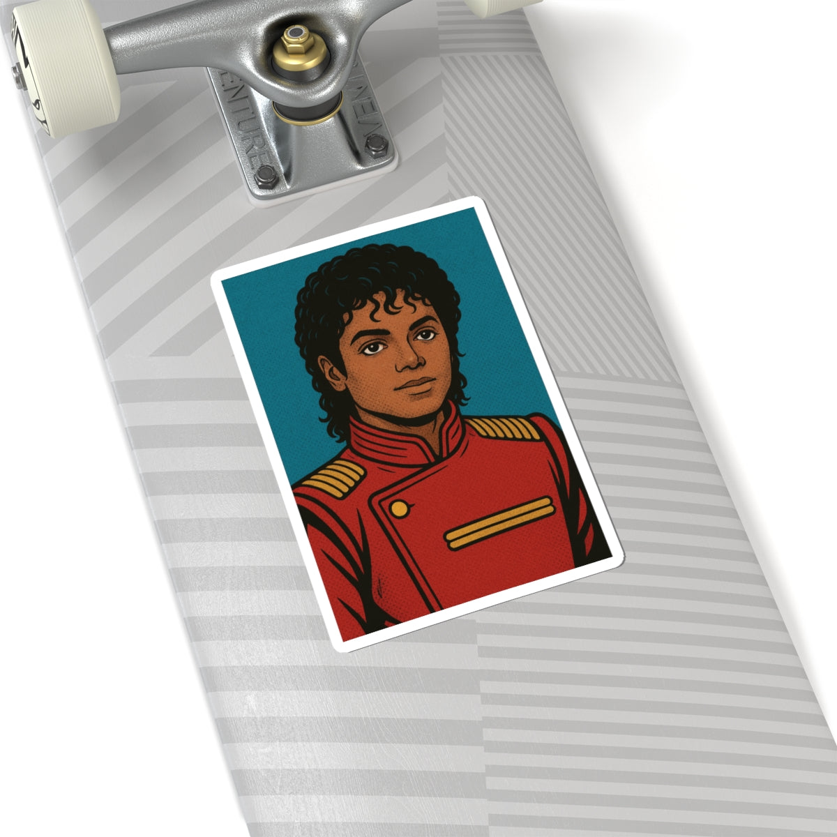 Sticker Michael Jackson Uniforme Legendario
